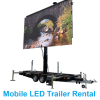 Mobile LED Trailer Rental (17' x 10') in Dallas, Texas