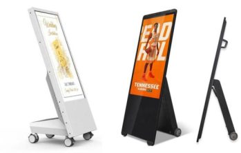 Mobile Dominance: Dallas's Premier Outdoor Movable LCD Digital Poster Rental
