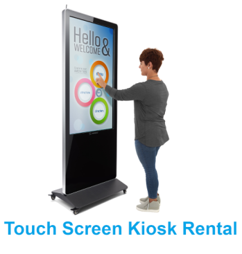 Premier Touch Screen Kiosk Rental in Dallas, Texas