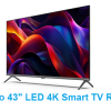 40" to 43" LED 4K Smart TV Rental in Dallas, TX