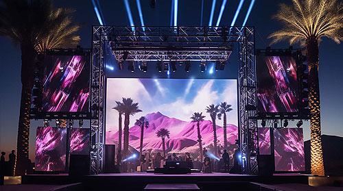 Outdoor LED Screen rental in U.S.