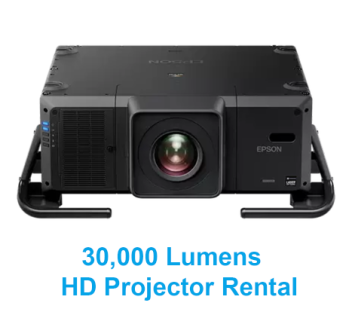 30,000 Lumens HD Projector Rental in Dallas, Texas
