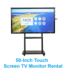 Enhance Engagement: 50-Inch Touch Screen TV Monitor Rental in Dallas, Texas