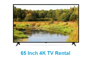 65 Inch 4K TV Rental in Dallas, TX