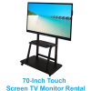 The Ultimate 70 Inch Touch Screen TV Monitor Rental in Dallas, TX
