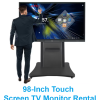 Dallas Video Wall: Rent a 98 Inch Touch Screen TV Monitor for Unforgettable Events
