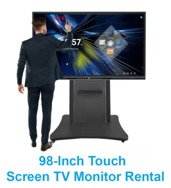 Dallas Video Wall: Rent a 98 Inch Touch Screen TV Monitor for Unforgettable Events