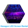 Unlock Geometric Brilliance with Hexagon LED Screen Rental in Dallas, Texas