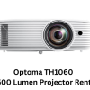 Crystal-Clear Presentations: Optoma TH1060 3,500 Lumen Projector Rental in Dallas