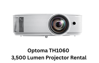 Crystal-Clear Presentations: Optoma TH1060 3,500 Lumen Projector Rental in Dallas