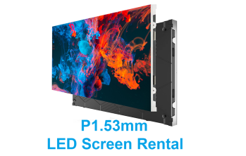 The Ultimate Visual Impact: P1.53mm LED Screen Rental in Dallas, Texas