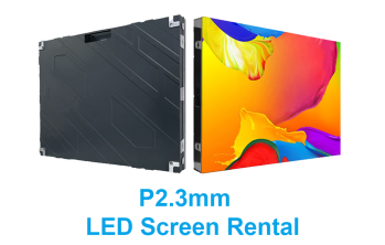P2.3mm LED Screen Rental in Dallas, Texas: Experience the Visual Difference